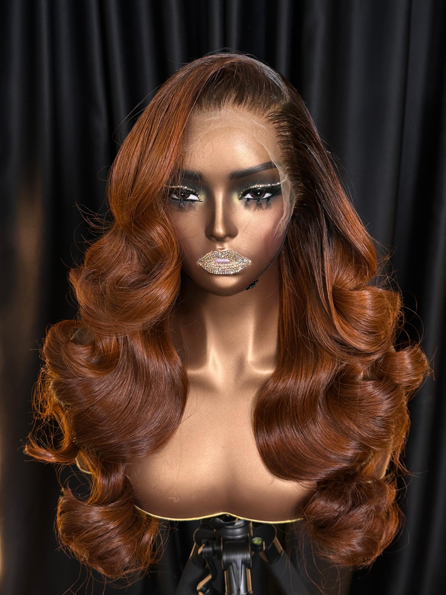 Bouncy Ginger Raw Wig
