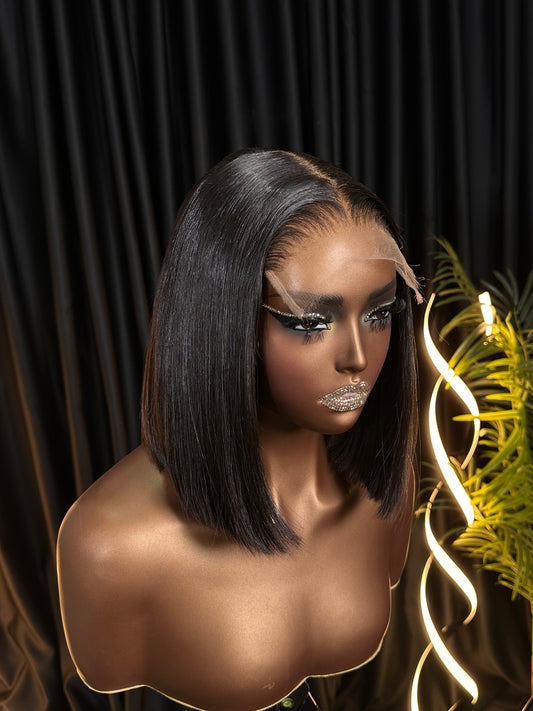 Straight Raw Donor Closure Wig