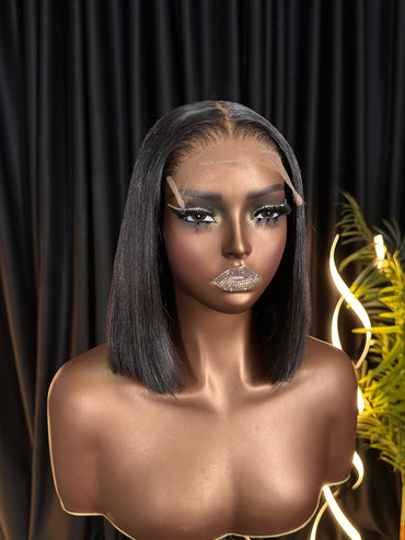 Straight Raw Donor Closure Wig