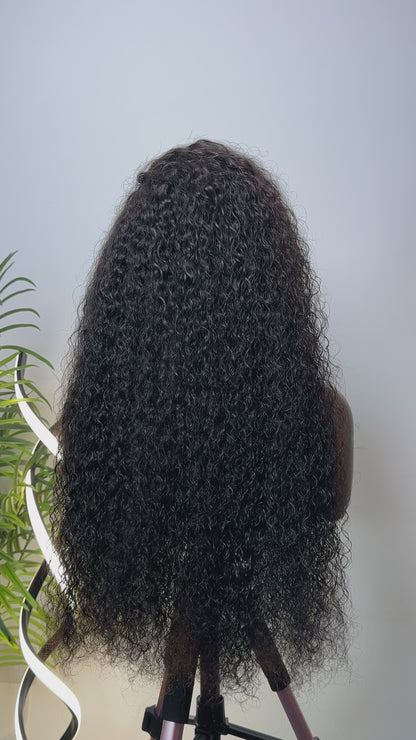 Burmese Curls Top Quality Frontal / Closure wig