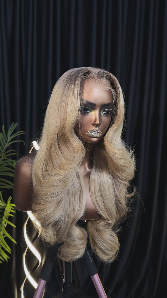 Premium Raw wavy wig(Ash)