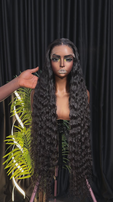 Premium Raw Deep Wave (Natural Black)