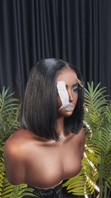 Straight Raw Donor Closure Wig