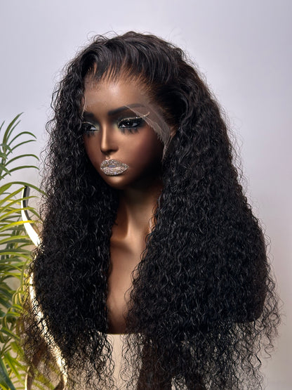 Burmese Curls Top Quality Frontal / Closure wig
